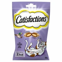 Catisfaction Snack per Gatti all'Anatra 6 x 60 g