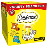 Catisfaction Variety Box - Snack per gatti assortiti