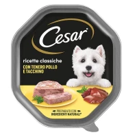 Cesar Ricette Classiche Tenero Pollo e Tacchino 14 x 150 g