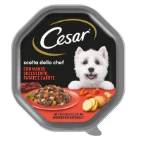 Cesar Scelta dello Chef Manzo, Patate e Carote 14 x 150 g