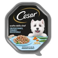 Cesar Scelta dello Chef Pesce Bianco, Riso e Verdure 14 x 150 g