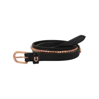 Cintura Clincher Rose Gold in Cuoio - Equestro