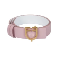 Cintura in cuoio double-face Equestro