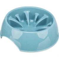 Trixie Ciotola anti-ingozzamento 0,8 L Ø 20 cm (azzurra)