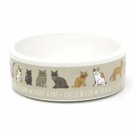 Ciotola in ceramica per gatto - 12 cm
