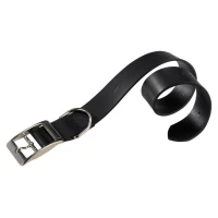 Collare Natural in Pelle per cane - Ferplast - Nero / C40/63= A