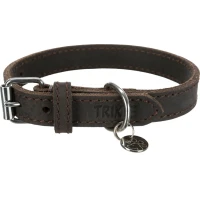 Collare Rustic M Grigio - TRIXIE (37/44 cm)