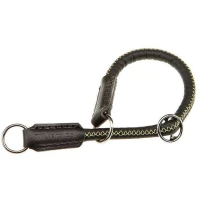 Collare strangolo rivestimento ecopelle Derby CS10-35 nero - Ferplast