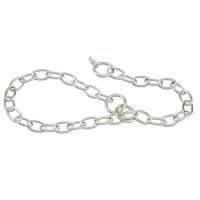 Collare Stringolo Ovale in Acciaio CAMON 3mm x 700mm