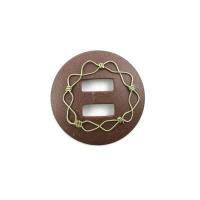 Conchos per sella western Lakota - Brunito