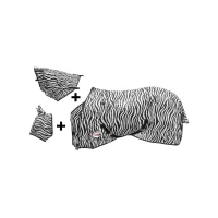 Coperta antimosche modello Zebra con maschera - Umbria Equitazione