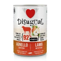 Disugual Fruit Agnello/Pera 400g - Mangime Umido per Cane