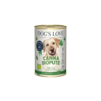 Dog's Love Canna Canis Gr 400 Tacchino - Mangime Umido per Cane