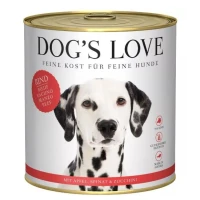 DOG'S LOVE Manzo, Mela, Spinaci e Zucchina - 800g
