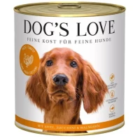Dog's Love Tacchino/Mela/Zucchina/Olio Noce 800g - DOGSLOVE