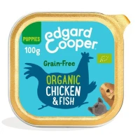 Edgard Cooper Dog Puppy Pollo e Pesce 17 x 100 g
