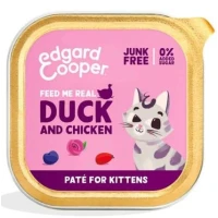 Edgard Cooper Kitten Paté Anatra e Pollo 16 x 85 g