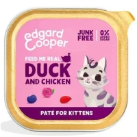 Edgard Cooper Kitten Paté Anatra e Pollo 16 x 85 g
