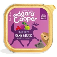 Edgard Cooper Selvaggina e Anatra Umido per Cani 11 x 150 g