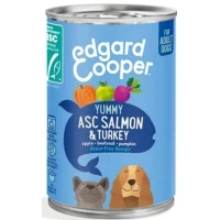 Edgard Cooper Umido Cane Salmone e Tacchino 400 g