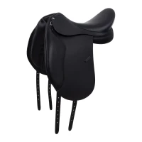 Equestro Aachen - Sella da dressage in cuoio con appoggi lunghi