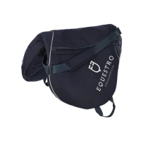 Equestro Borsa portasella inglese imbottita - Navy