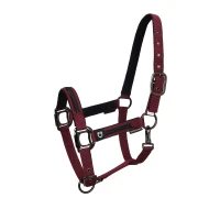 Equestro Cavezza Elegance in nylon e pile con lunghina