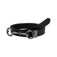 Equestro Cintura donna in pelle con fibbia filetto