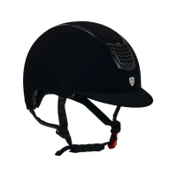 Equestro Eclipse - Casco Velluto con Profilo Colorato