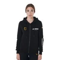 Equestro Felpa Donna con Cappuccio Scuderia (French Terry)