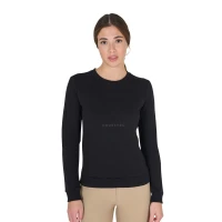 Equestro Felpa donna girocollo con logo