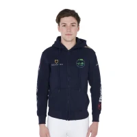 Equestro Felpa Uomo con Cappuccio Multilogo