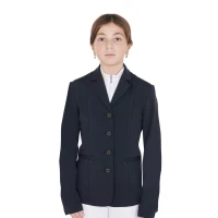 Equestro Giacca bambini Slim Fit quattro bottoni