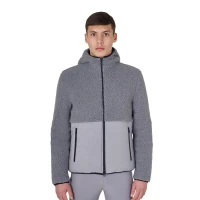 Equestro Giacca uomo impermeabile con inserti Teddy