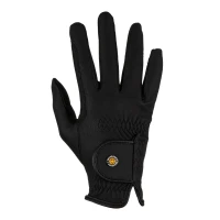 Equestro Guanti da Equitazione in Pelle Sintetica Unisex