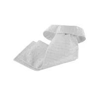 Equestro Plastron Silver con Profilo Decorato