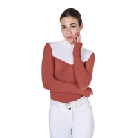 Equestro Polo donna da concorso Slim Fit
