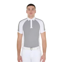 Equestro Polo uomo da concorso Slim Fit - 4 bottoni