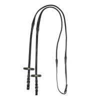 Equestro Redini in cuoio con grip gommato