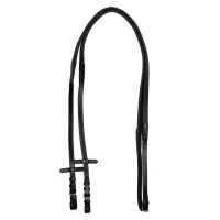 Equestro Redini in gomma con grip a rilievo e finiture in argento