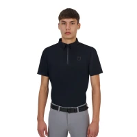Equestro Ridertechnology Polo uomo slim fit maniche corte