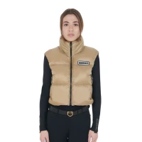 Equestro Smanicato Donna Corto Cropped con Zip