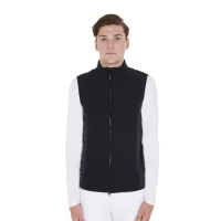 Equestro Smanicato uomo Slim Fit in tessuto tecnico