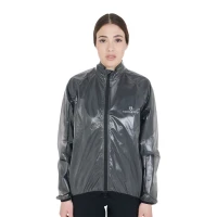 Equestro Sopragiacca Unisex Antivento Idrorepellente Trasparente
