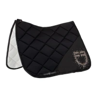 Equestro Sottosella da Dressage in Tessuto Tecnico con Strass