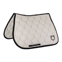 Equestro Sottosella Salto Black Line - Trapuntatura circolare