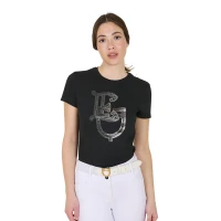 Equestro T-shirt donna Monogram in cotone