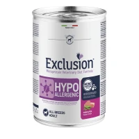 Exclusion Hypoallergenic Maiale e Piselli Umido Cane 400 g