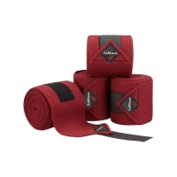 Fasce LeMieux Polo Burgundy - Set da 4