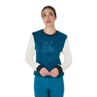Felpa girocollo donna Equestro EQ